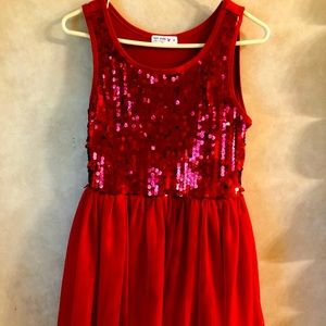 Girls Red dress